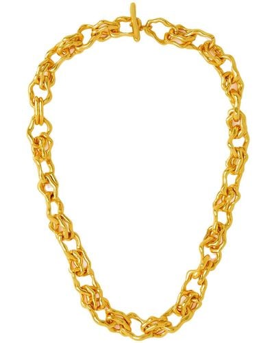 Ottoman Hands Zosime Chain Necklace - Metallic