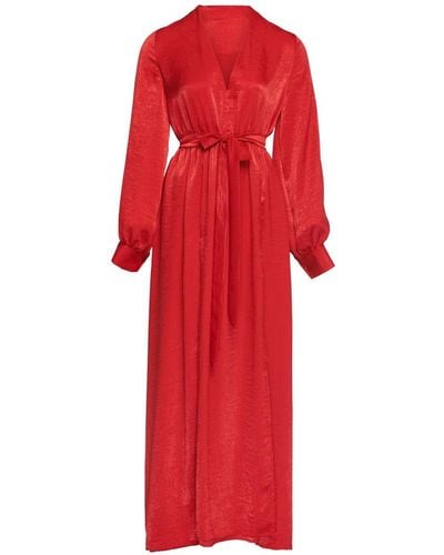 Nanas Aphrodite Maxi Dress - Red