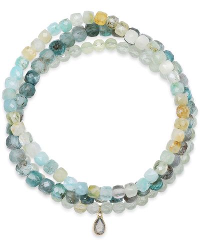 Soul Journey Jewelry Ocean Sunlight Bracelets - Blue