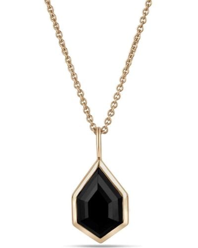 Zohreh V. Jewellery Onyx Kite Pendant 9k Gold - Metallic