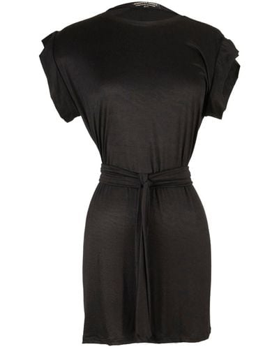Jennafer Grace Tunic With Tie - Black