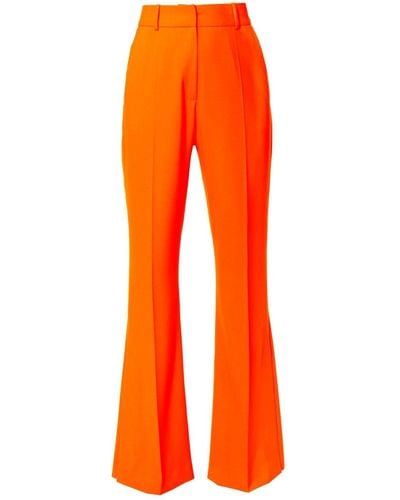 AGGI Camilla Neon Orange Flared Pants