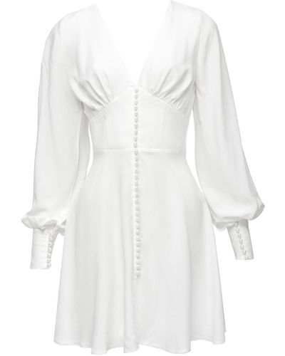 La Musa Pearl Passion Dress - White