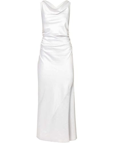 Amy Lynn Wynter Midi Dress - White