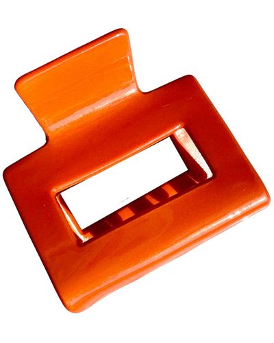 CLOSET REHAB Claw Clip In Blaze - Orange