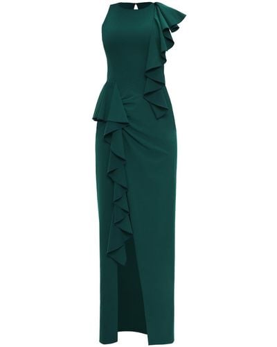 Angelika Jozefczyk Evening Gown Luna Emerald - Green