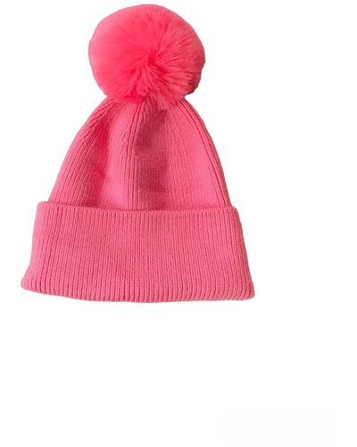 Lula-Ru Cashmere Hat - Pink