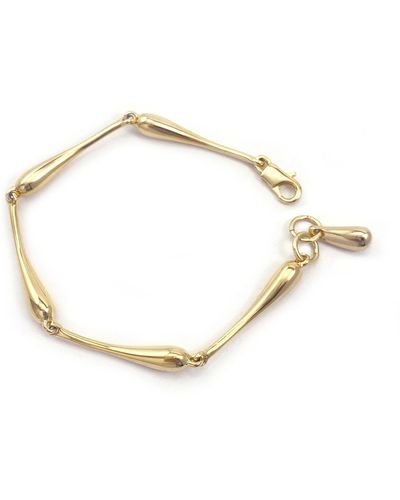 Biko Jewellery Droplet Bracelet - Metallic