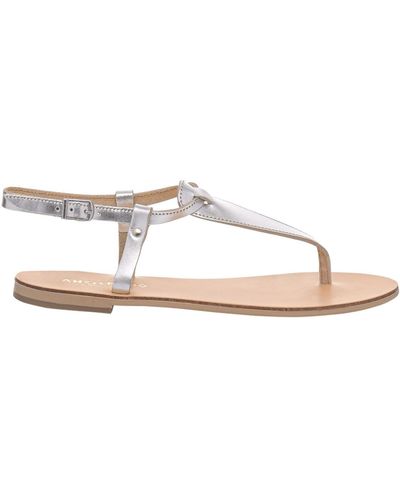 Ancientoo T-strap Sandals Calypso - Metallic