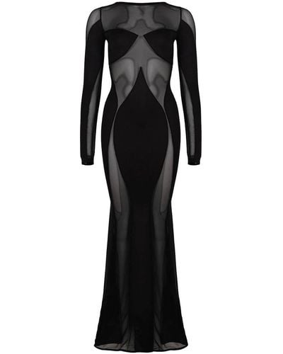 OW Collection Sierra Maxi Dress - Black