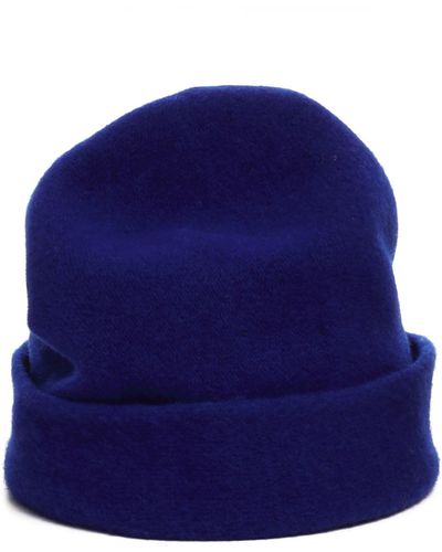 Justine Hats Wool Beanie Hat - Blue