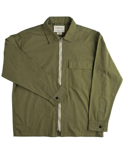 Uskees 6002 Lightweight Zip-front Jacket - Green