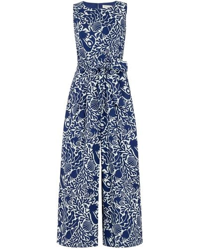 Emily and Fin Lula Call Of The Ocean Jumpsuit - Blue