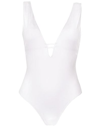 Aulala Paris Miss Charming One-piece Swimsuit - White