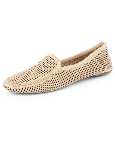 Patricia Green Barrie Driving Moccasin - Natural