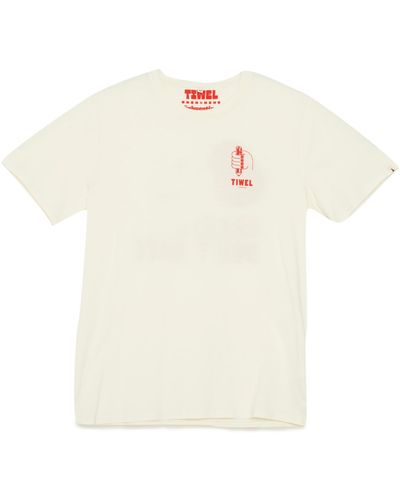TIWEL Ubt-madras T-shirt By Un Buen Tipo - White