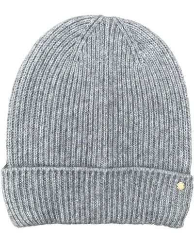 tirillm "holly" Rib Knitted Cashmere Hat - Gray
