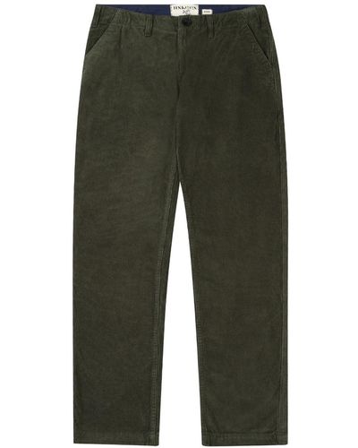 Uskees 5005 Cord Workwear Trousers – Vine - Green