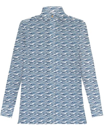 My Pair Of Jeans Waves Shirt - Blue