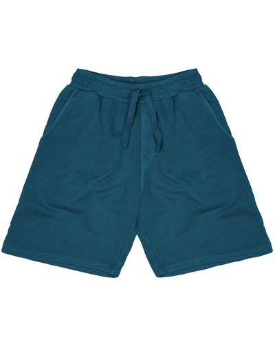 Komodo Flip Gots Organic Cotton Shorts Teal - Blue