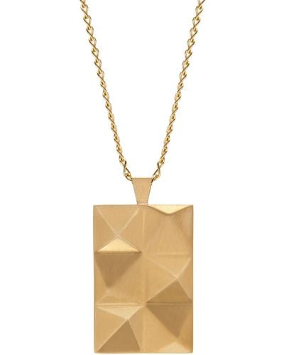 Northskull In 'n' Out Necklace In - Metallic