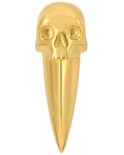 Northskull Skull Fang Earring In - Metallic