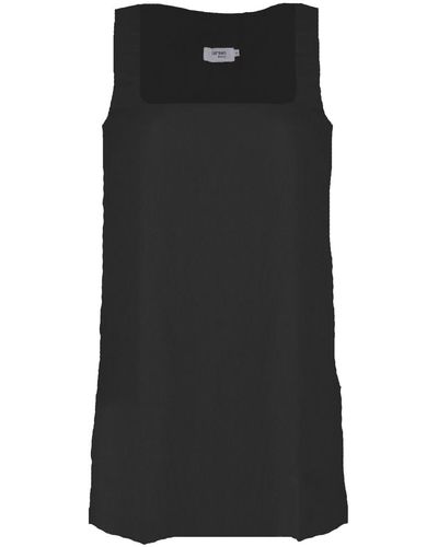 Larsen and Co Pure Linen Paxi Dress In - Black