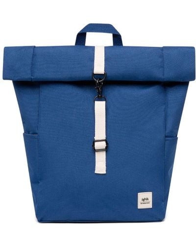 Lefrik Roll Top Mini Backpack Dark Klein - Blue