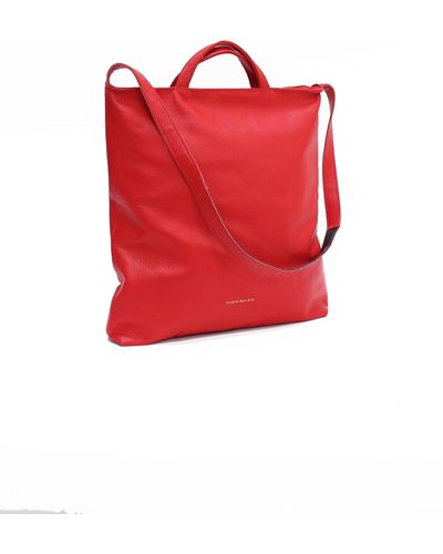 Maria Maleta Shopping Bag - Red