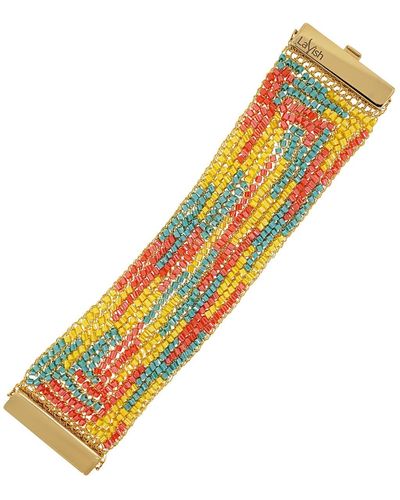 Lavish by Tricia Milaneze Summer Vibe Mix Signature Handmade Crochet Bracelet - Yellow
