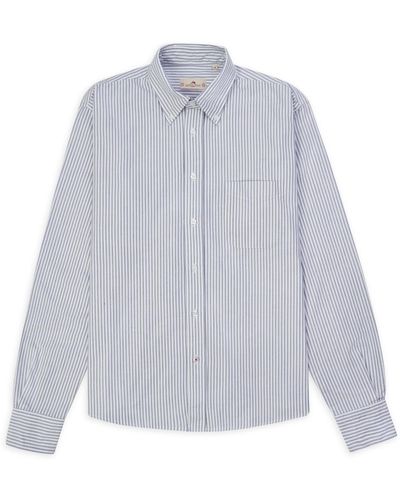 Burrows and Hare Oxford Button-down Shirt - Blue