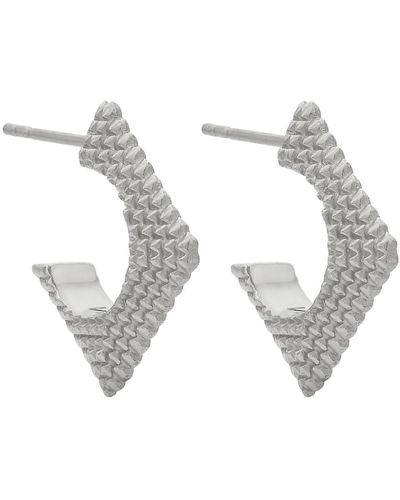 Zoe & Morgan Cusco Hoop Earrings - Metallic