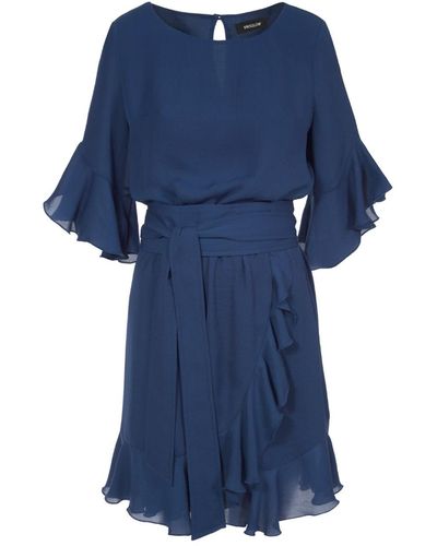 VIKIGLOW Elise Mood Indigo Mini Dress - Blue