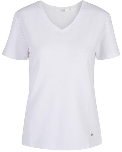 tirillm Star V-neck T-shirt - White