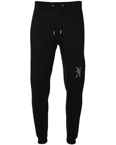 Ocean Rebel Tapered jogger Trousers - Black