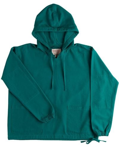 Uskees 3008 Smock – Peacock - Green