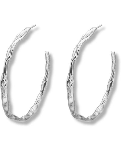 EVA REMENYI Talisman Hoop Earrings - Metallic