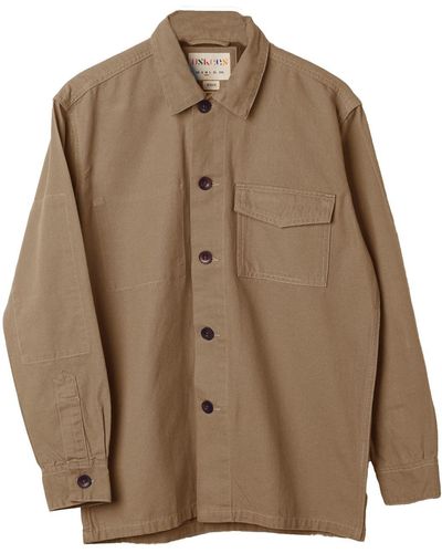 Uskees Buttoned Workshirt - Brown
