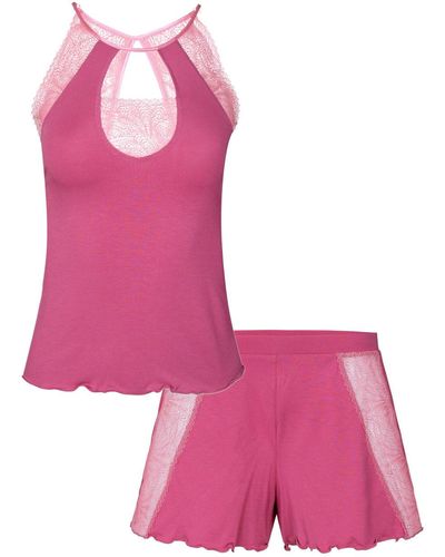 Oh!Zuza Top & Shorts Pj - Pink