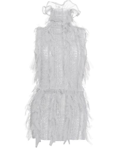 Sarah Regensburger Goddess Mini Dress - White
