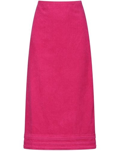 NoLoGo-chic Simple Skirt - Pink