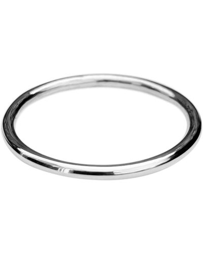 Kiri & Belle Sterling Plain Ring - Metallic
