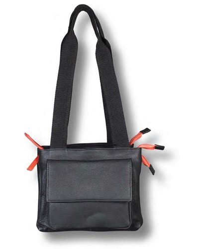 Black Leather Crossbody Sling Bag With Gunmetal Zip, LeatherCo.