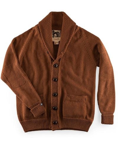 &SONS Trading Co &sons Turner Cardigan Rust - Brown
