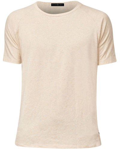 Ocean Rebel Neutrals Short Sleeve Comfort T-shirt - Natural