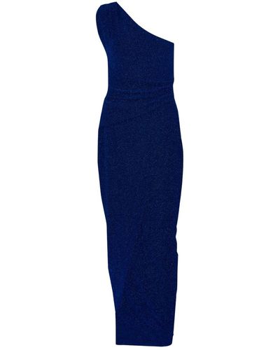 SACHA DRAKE Valedictory Dress In Sapphire - Blue