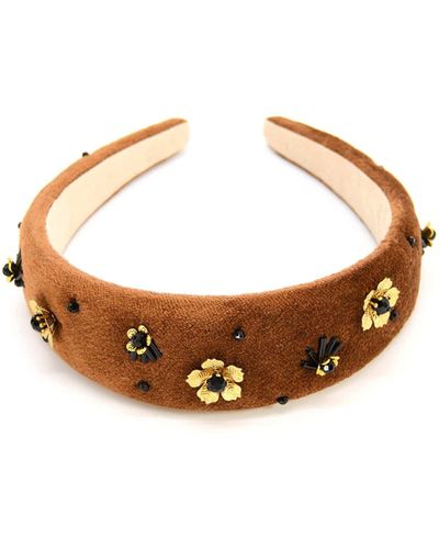 ADIBA Mocha Handmade Headband - Brown