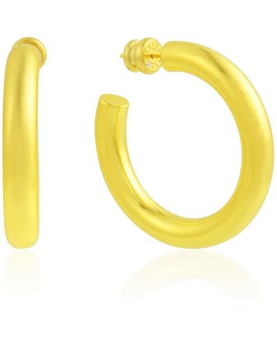 Arvino Regular Hoops Large Water Resistance Premium Plating - Yellow