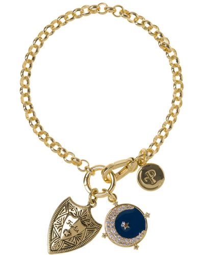 Patroula Jewellery Gold Belcher Rule Breaker Bracelet - Metallic