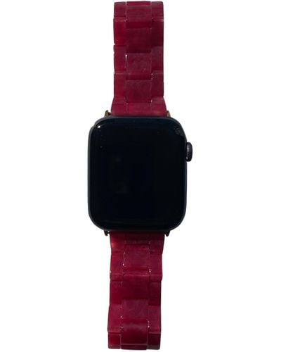 CLOSET REHAB Apple Watch Band In Strawberry - Red